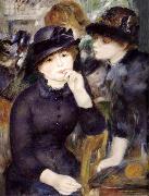 Pierre-Auguste Renoir Gril in the black oil painting